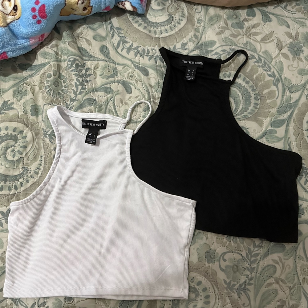 Shoulderless Tank top - Picture 2 of 3